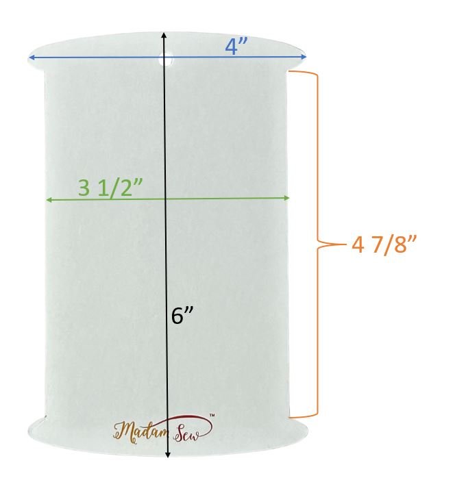 Bias Tape Bobbins - Storage Solution for Bias Tape, Ribbons,...