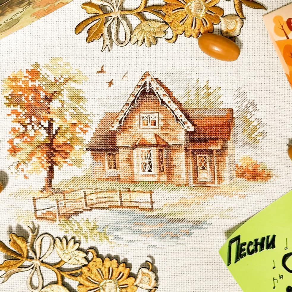 September house 3-21 Counted Cross-Stitch Kit