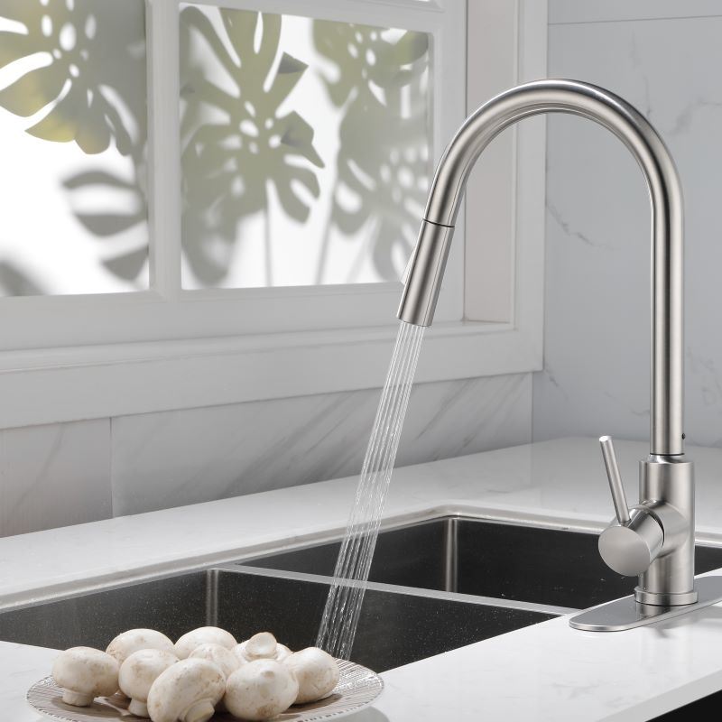 Pull Down Sprayer Kitchen Faucet