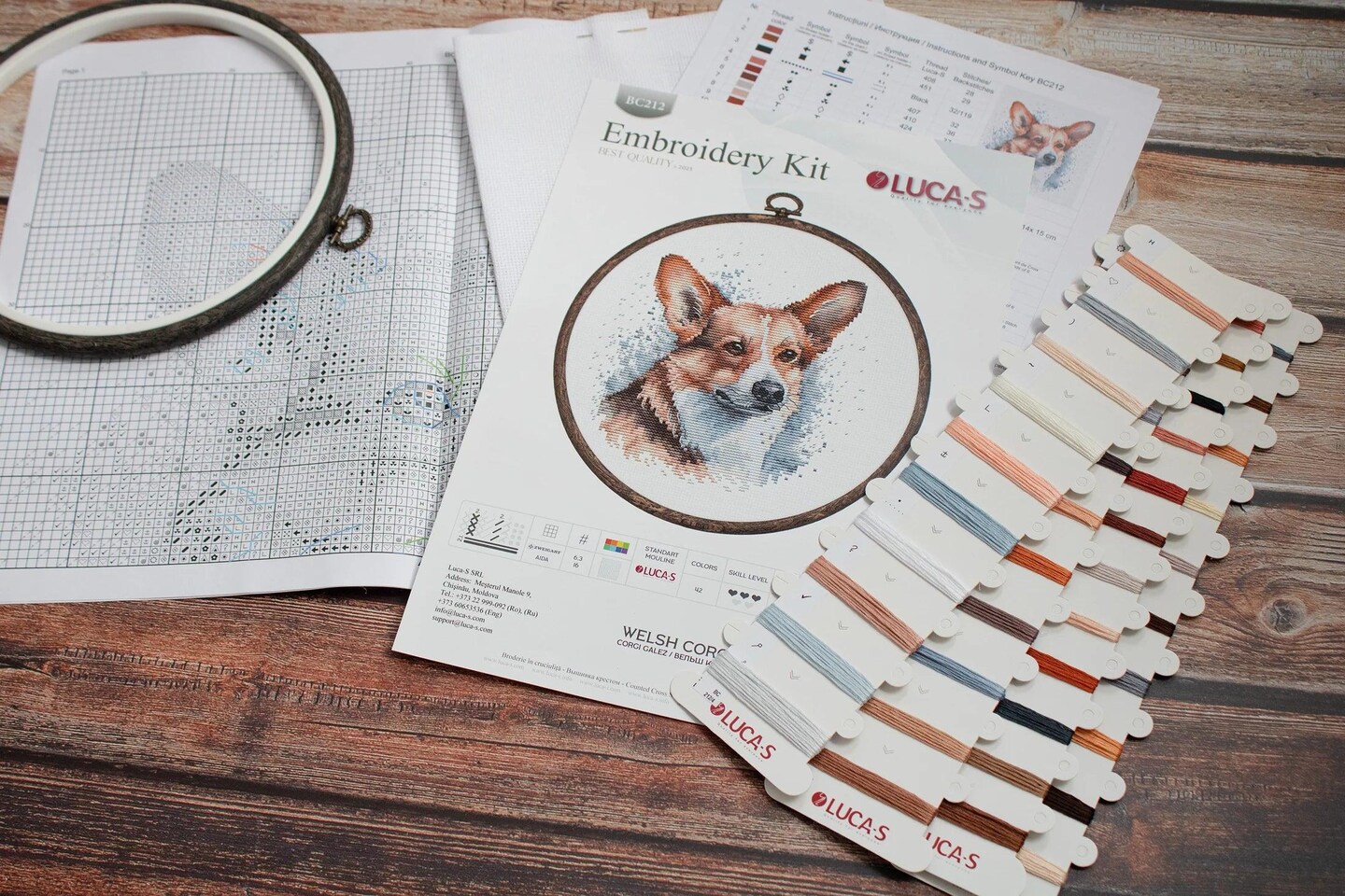 Welsh BC212l Counted Cross-Stitch Kit