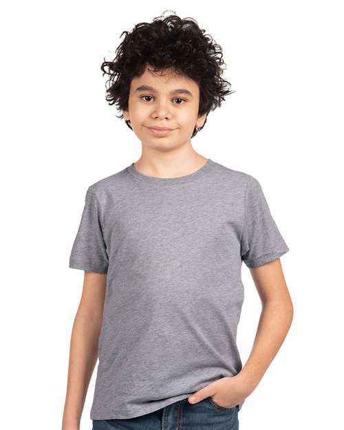 Next Level&#xAE; Youth Cotton Crew Neck Short Sleeve T-Shirt
