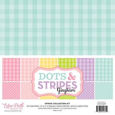 Echo Park Spring Gingham Collection Kit