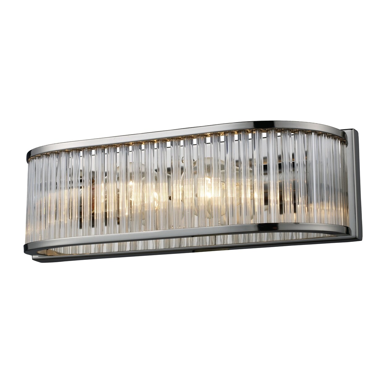 Elk Showroom Braxton 14 Wide 2-Light Vanity Light - Polished Nickel