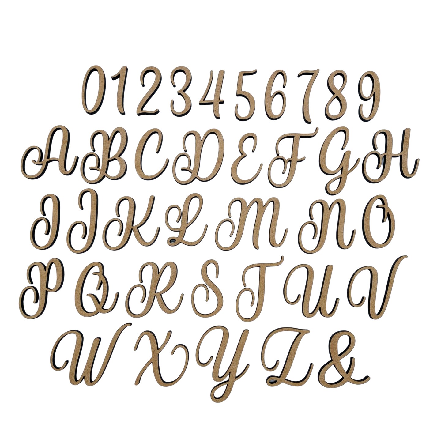 bubble letter cursive font