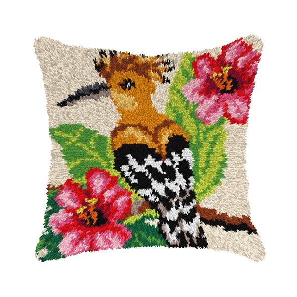 Latch hook cushion kit &#x22;Hoepoe&#x22;