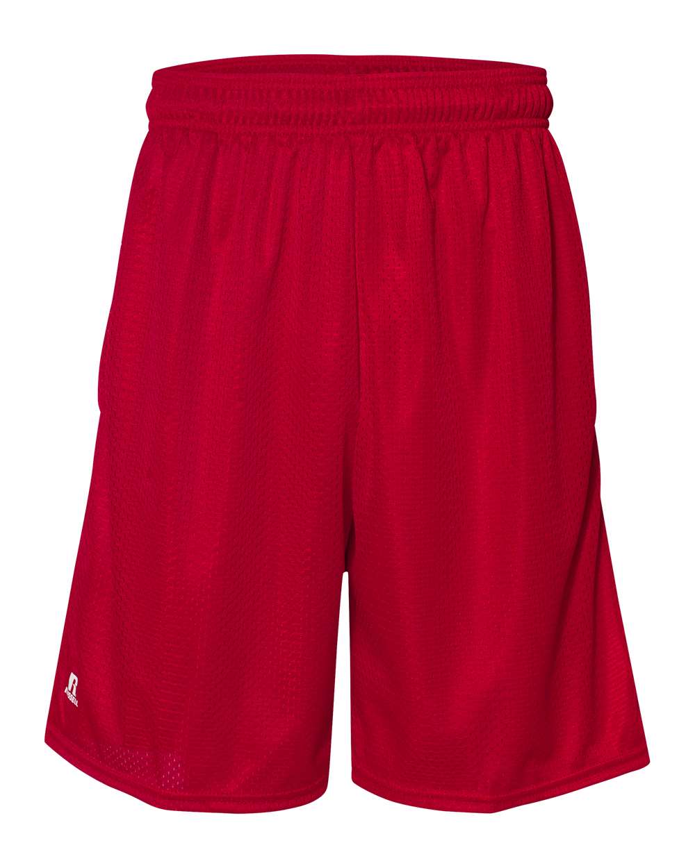 Russell Athletic&#xAE; - 9&#x22; Dri-Power Tricot Mesh Shorts with Pockets - 651AFM | 2.8 oz./yd&#xB2;, 100% polyester mesh | Dri-Power moisture management | Covered elastic waistband for comfort | Unleash Your Style with Our Trendy Athletic shorts
