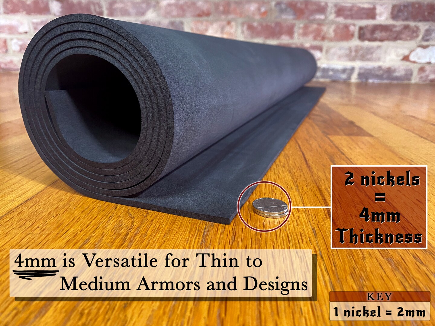 EVA Foam Cosplay | 14&#x22; x 39&#x22; Sheet | Ultra High Density 85kg/m3 | by The Foamory
