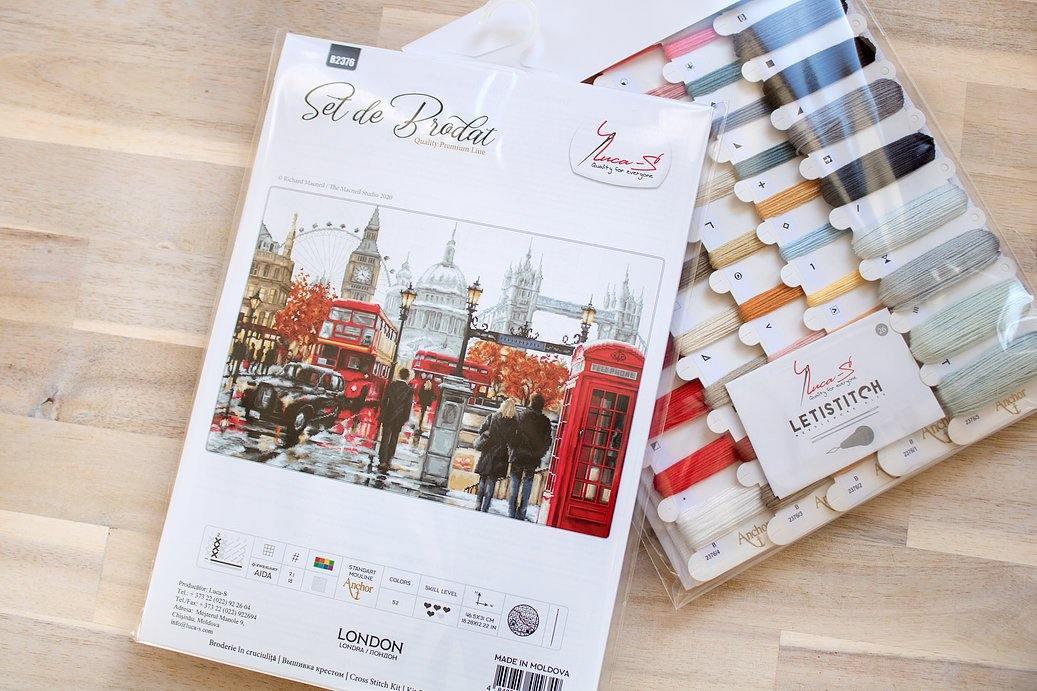 London B2376L Counted Cross-Stitch Kit