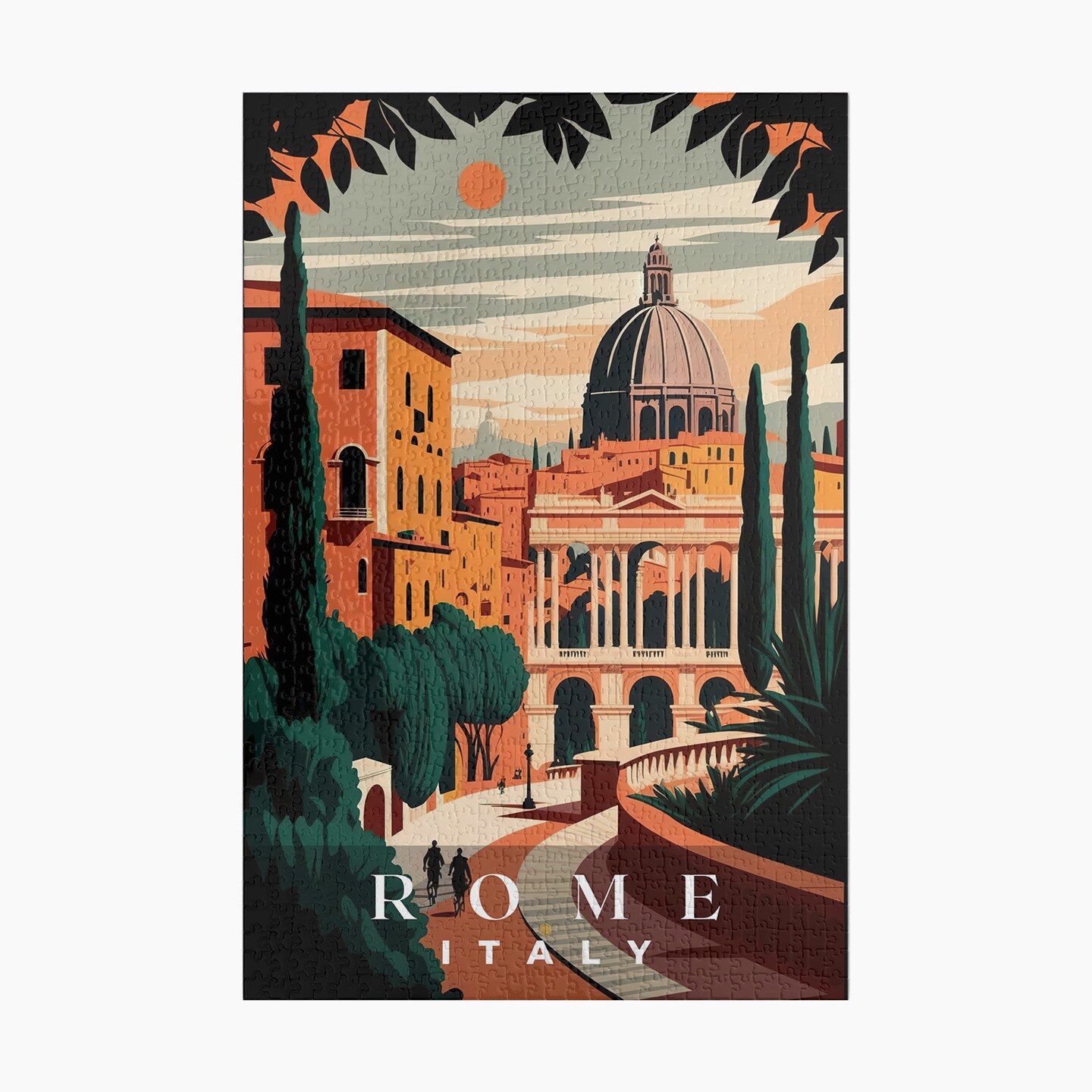 Rome Jigsaw Puzzle, Family Game, Holiday Gift | S1