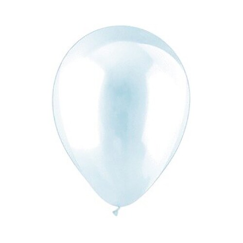 12&#x22; Crystal Clear Latex Balloons