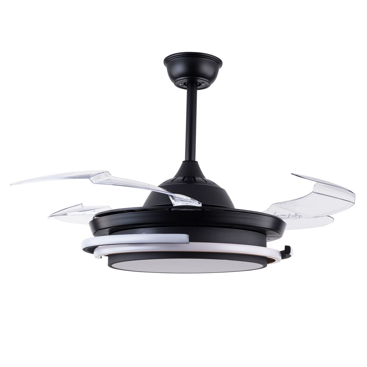 Kitcheniva 42inch Retractable Ceiling Fans Lights With Remote