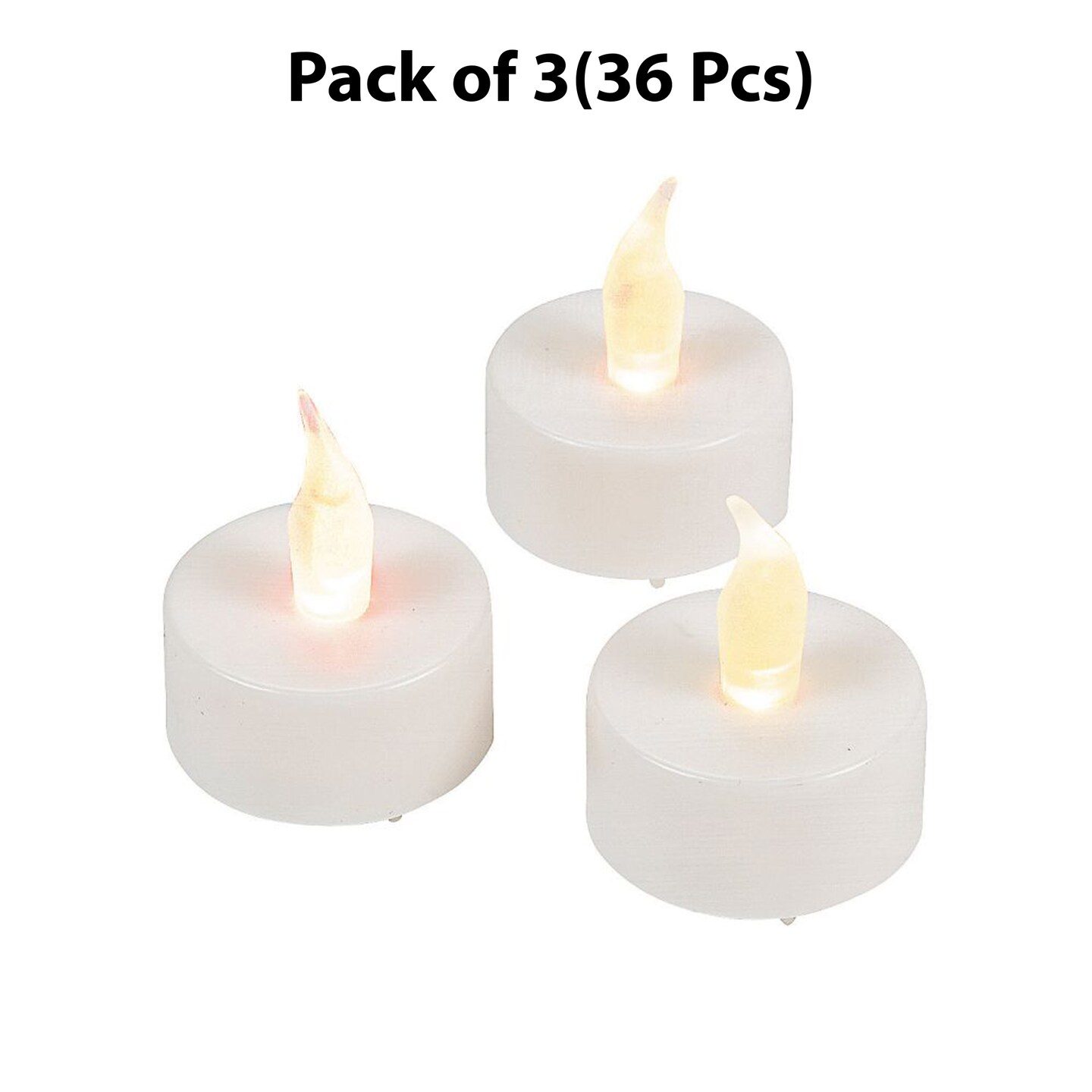 Tea Light Candles White 2 inches tall with 1 1/2 inch base | Divine Masterfully Crafted Tea Light Art | MINA&#xAE;