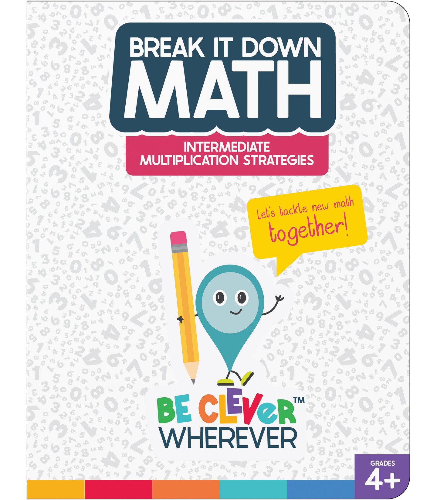 Carson Dellosa Break It Down Grades 4-6 Intermediate Multiplication Strategies Math Reference Book, 4th, 5th, 6th Grade Math Guide to Understanding Area Models &#x26; Partial Products, Grades 4-6 Math Book