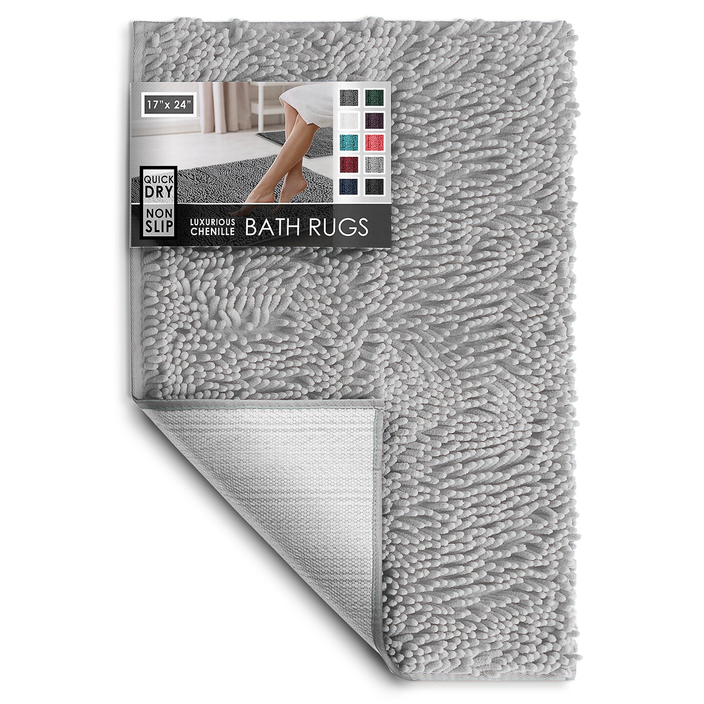 Hearth &#x26; Harbor Chenille Bath Mat