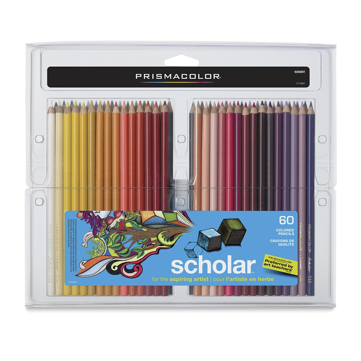 Prismacolor Scholar Art Pencil Set - Assorted Colors, Set of 60