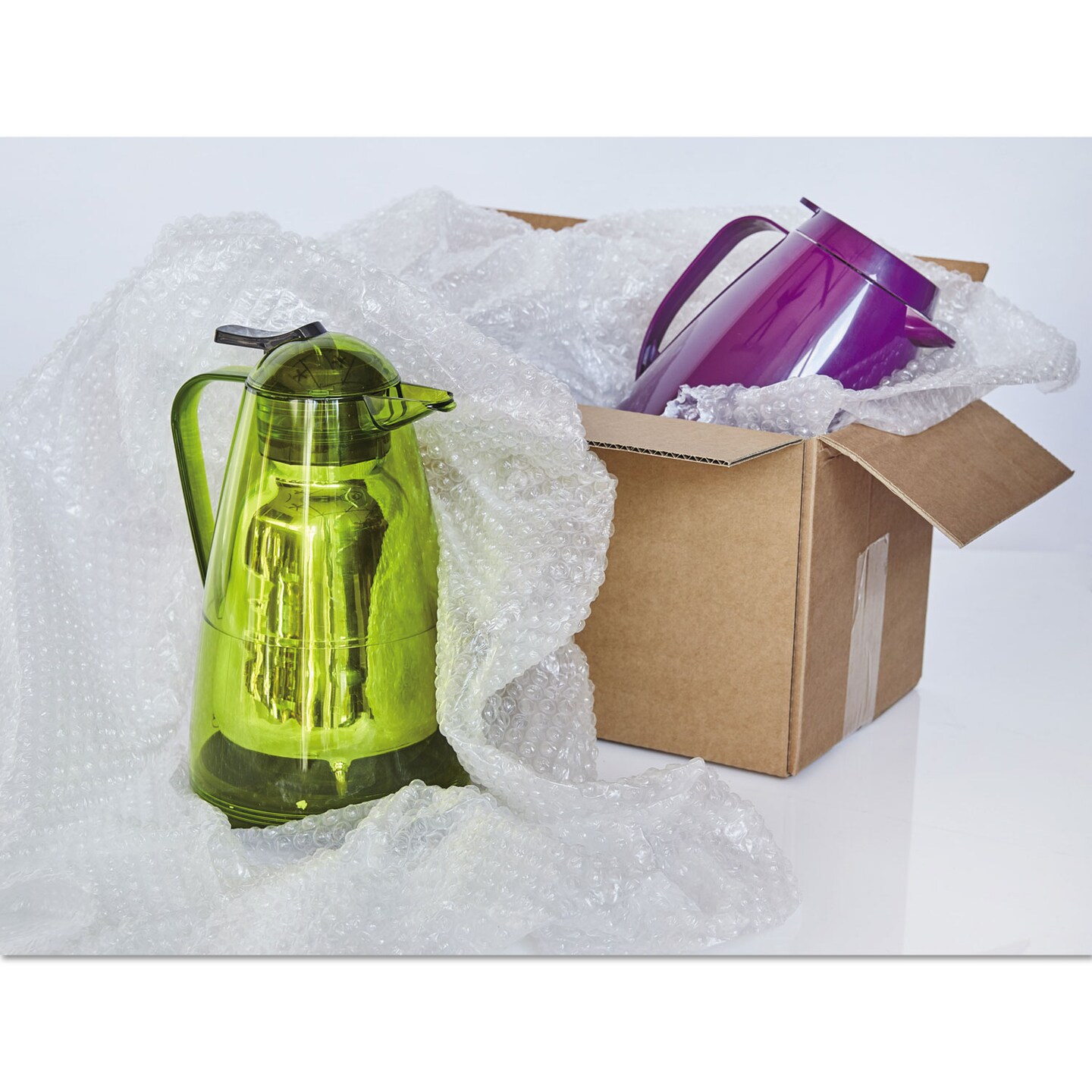 Paper Barrier Bubble Wrap Bubble Wrap&#xAE; Cushioning Material, 3/16&#x22; Thick, 12&#x22; x 10 ft.