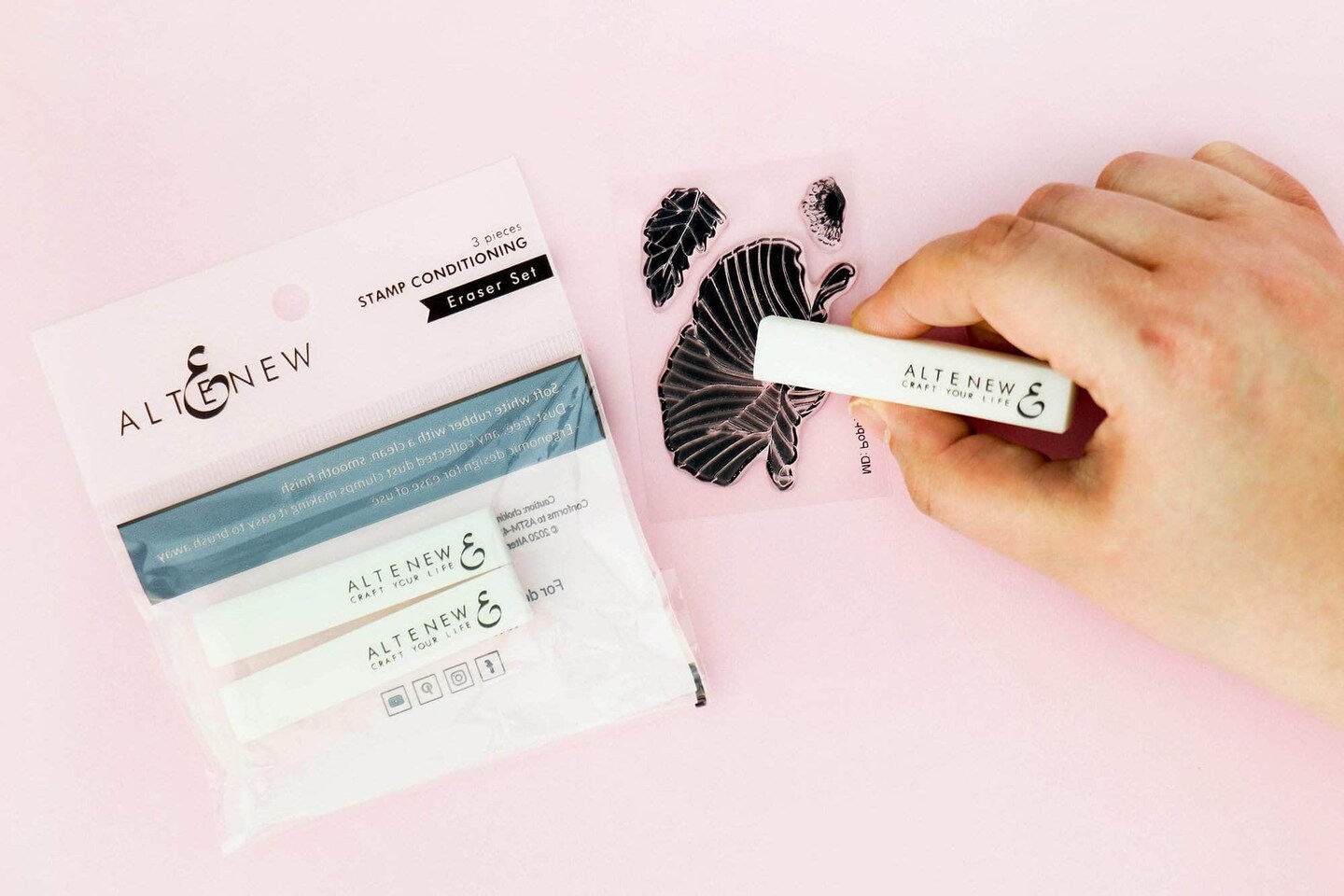 Stamp Conditioning Eraser Set