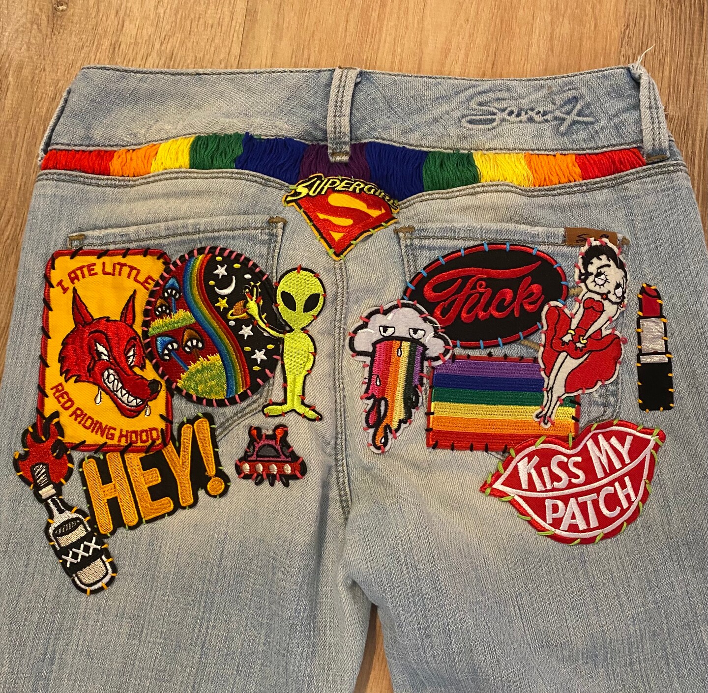 Bell Bottoms 2024 Jeans Custom Made