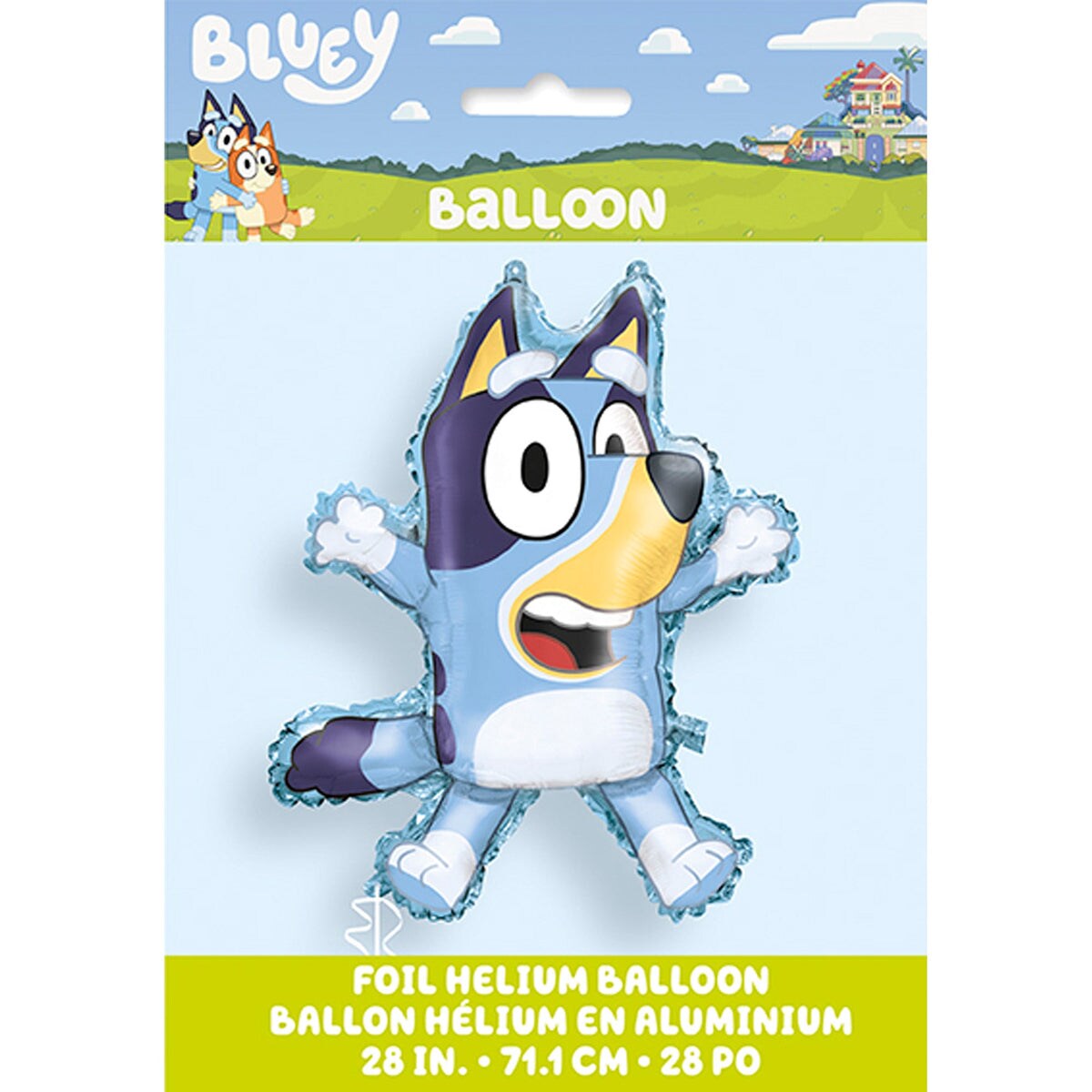 Bluey 28&#x22; Shaped Foil Balloon, 1ct