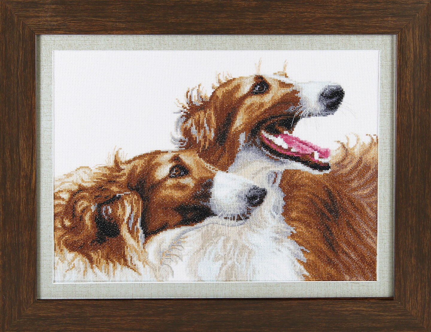 Cross-stitch kit &#x22;In service&#x22;