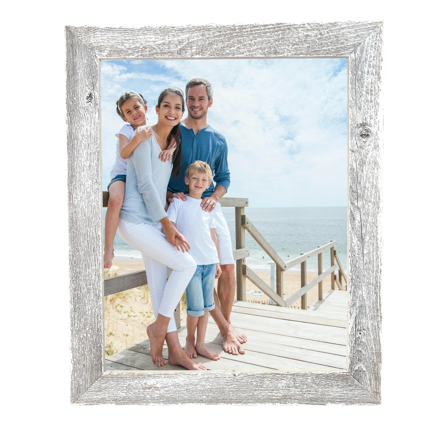 Rustic Farmhouse Standard Reclaimed Wood Picture Frame