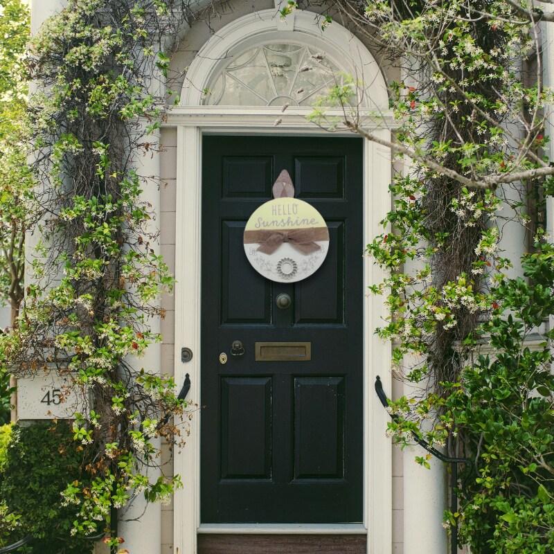 Hello Sunshine Door Sign