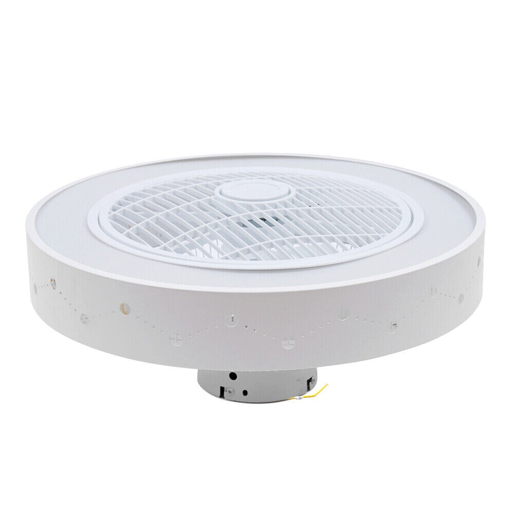Kitcheniva 22in Constellation Flush Mount Dimmable Ceiling Fan Light With Remote