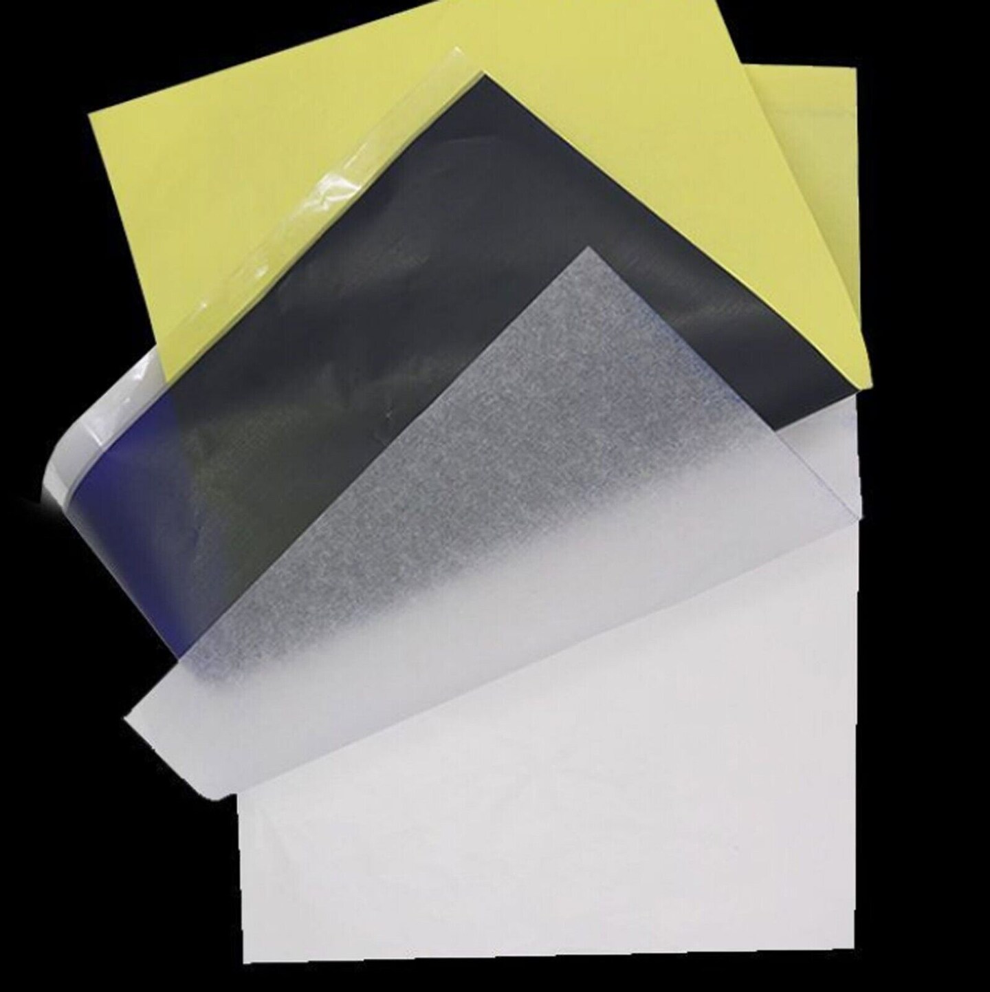 Kitcheniva 25PCS Tattoo Transfer Paper Stencil Hectograph Sheets