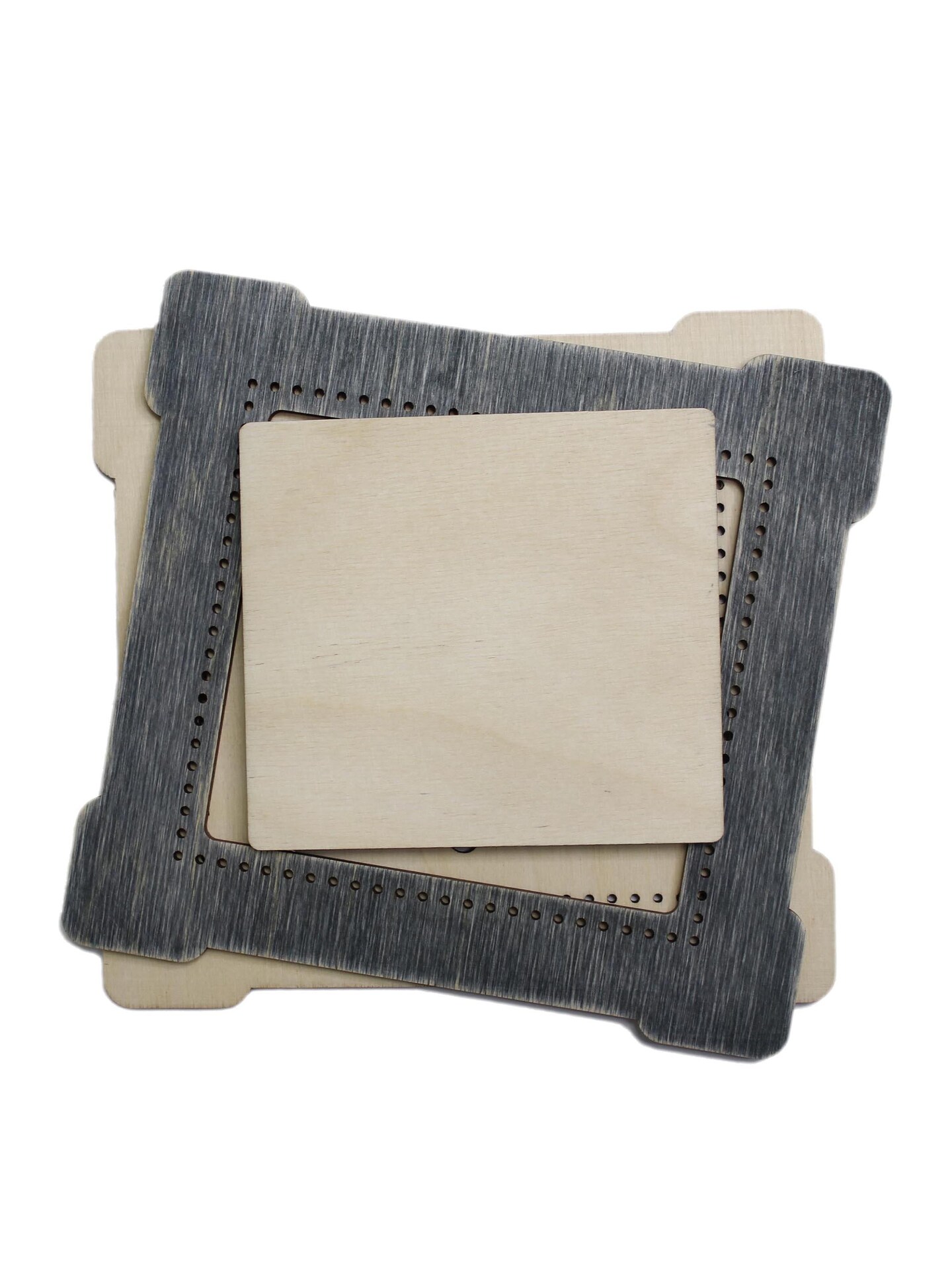 Square Frame Gray-Blue OP-264