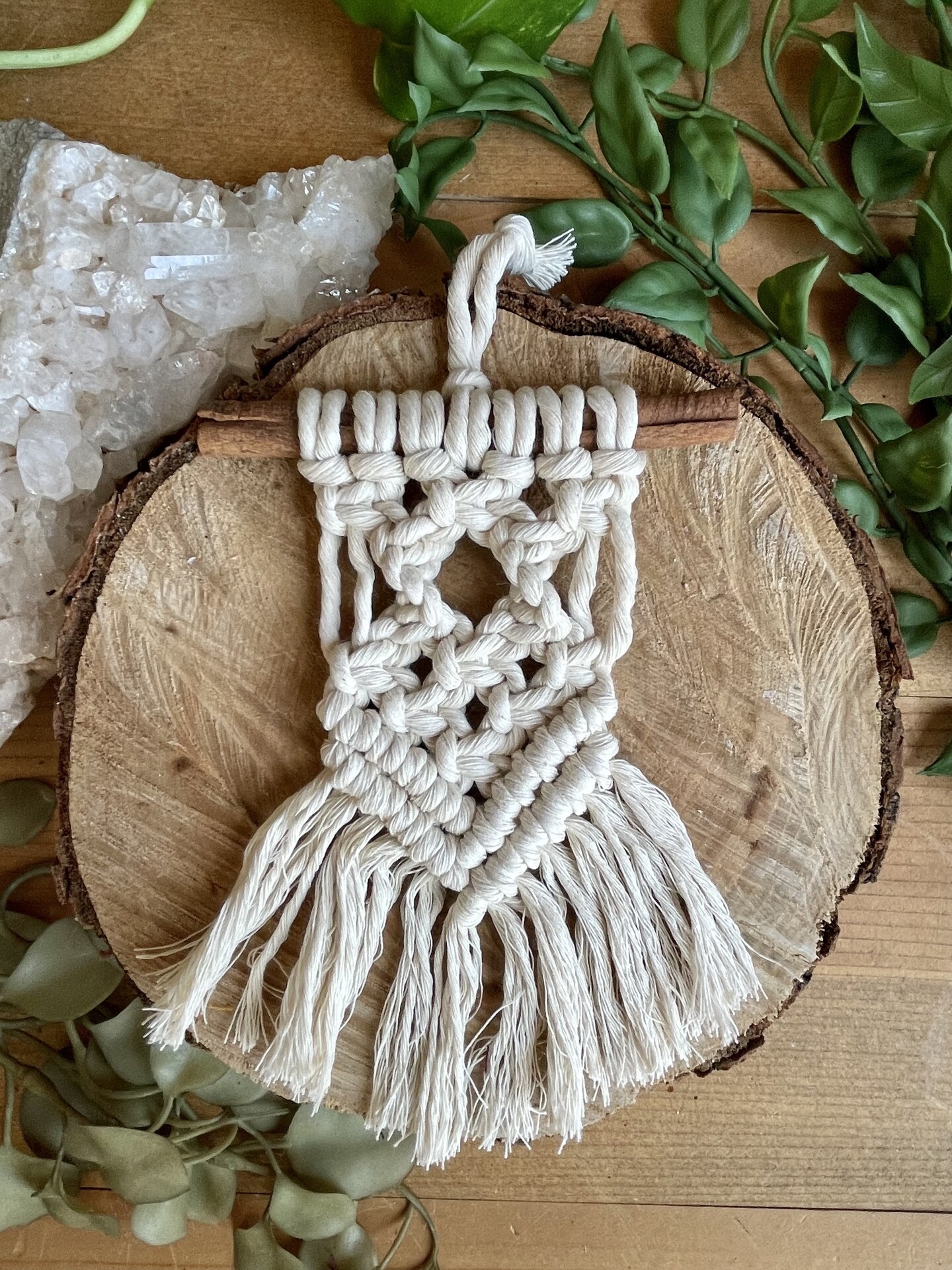 DIY Cinnamon Stick Macrame Kit | Michaels