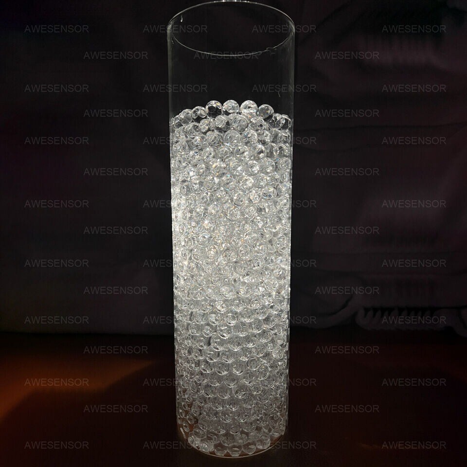 10000 Crystal Water Beads Jelly Balls 9-11mm Crystal Magic Water Soil Beads