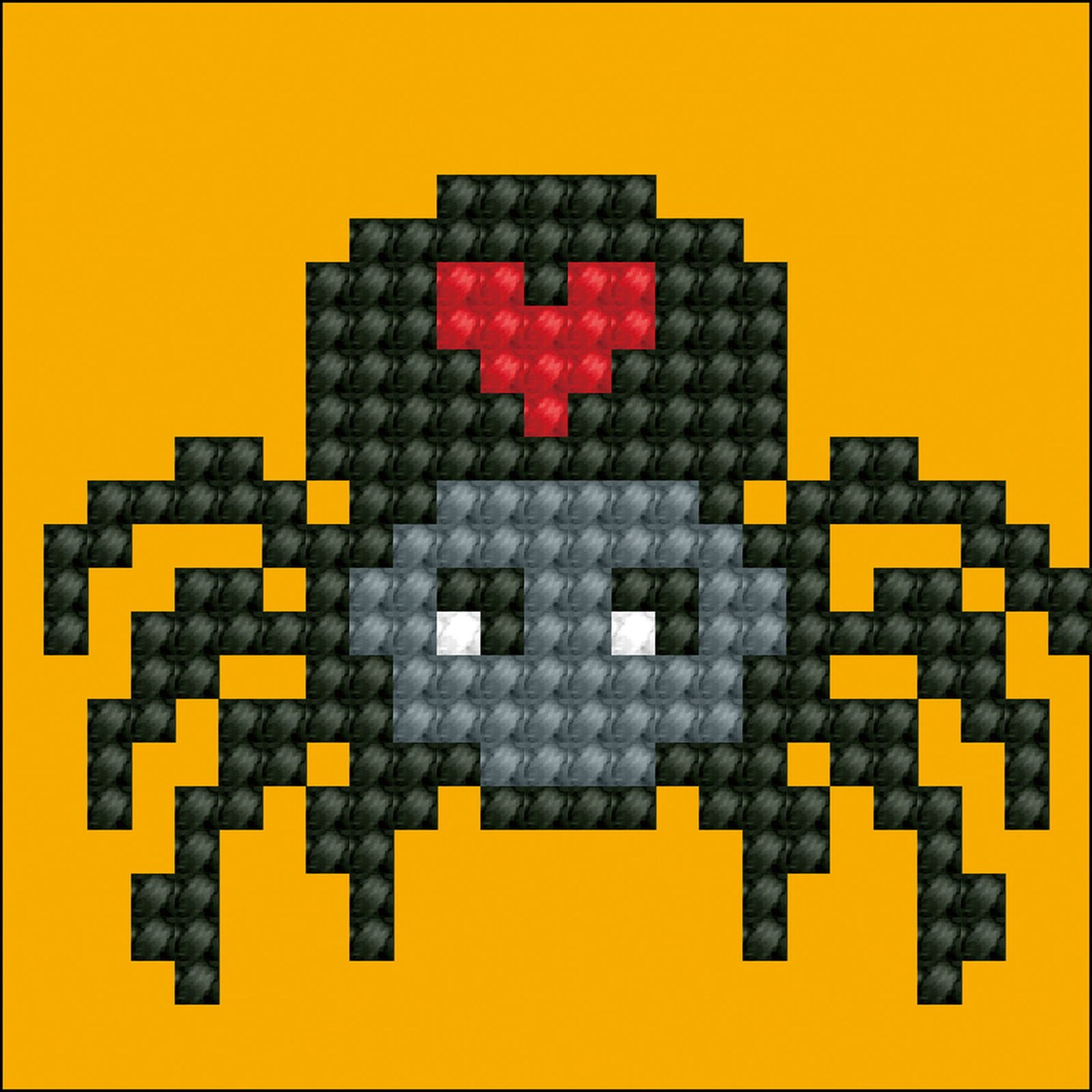 Diamond Dotz Itsy Bitsy Spider Diamond Painting Kits for Adults - Diamond Art Kits a Relaxing Creative Craft Kit with Dotz Gems 3&#x22;x3&#x22;