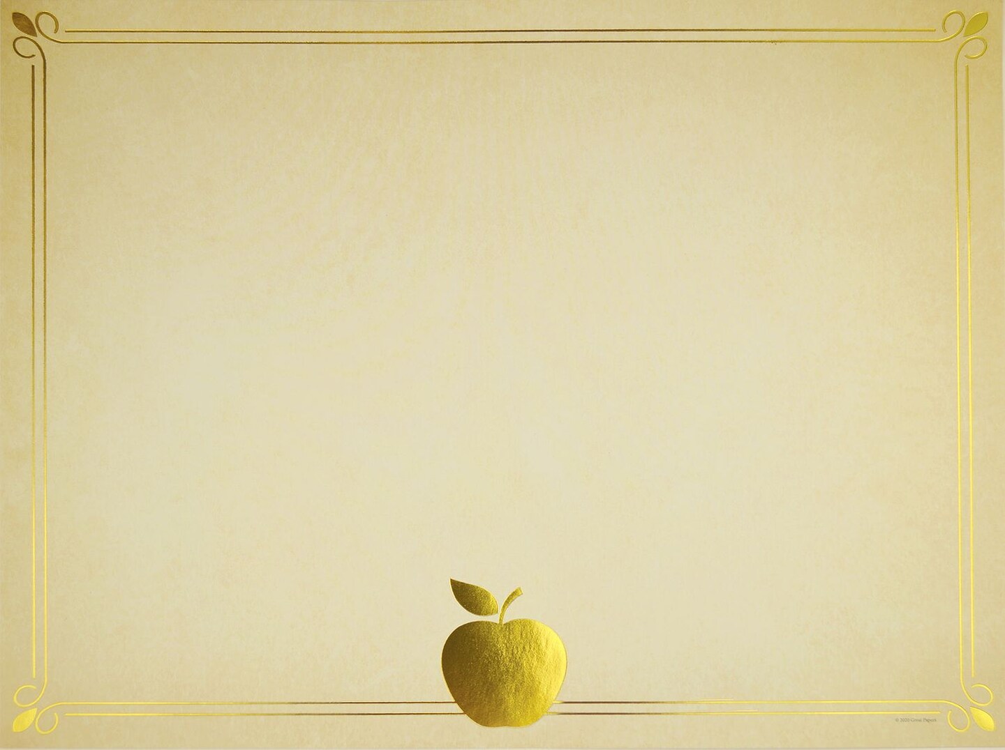 Great Papers! Certificate, Bright Apple, 8.5" x 11", Printer Compatible, 15 count