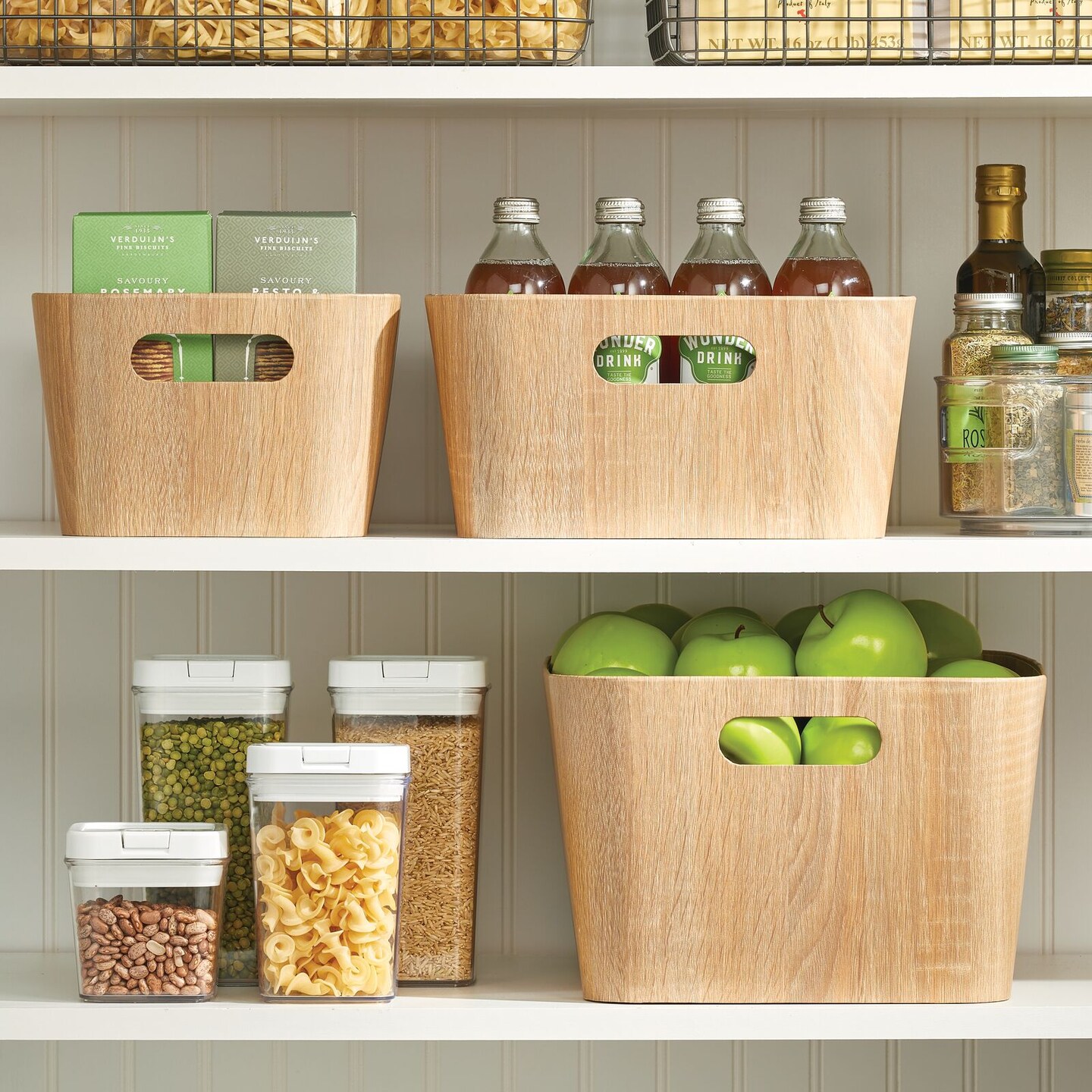 mDesign Food Storage Organizer Bin - Thumbnail 2