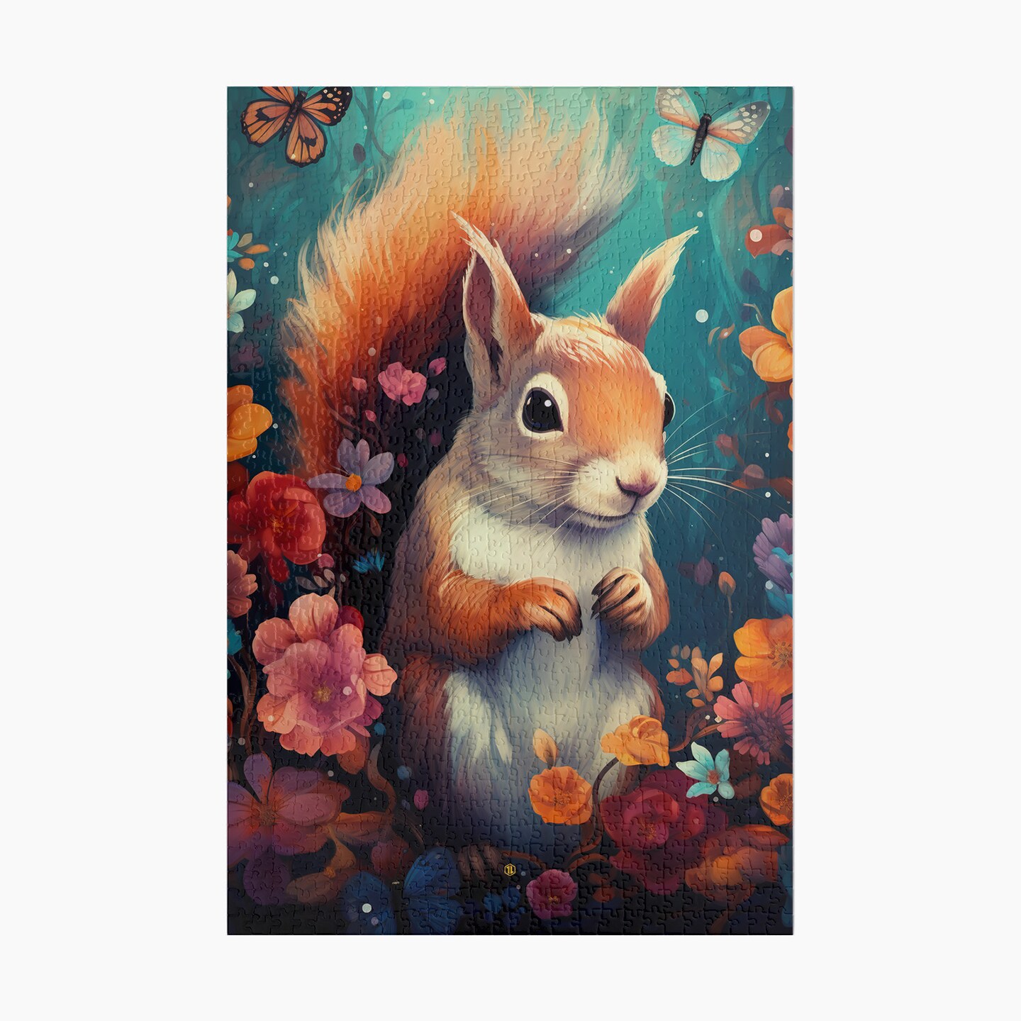 Squirrel Jigsaw Puzzle, Family Game, Holiday Gift | S1