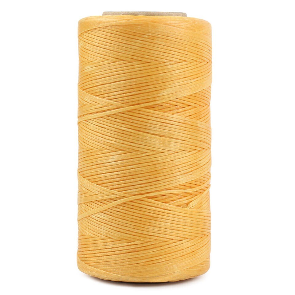 Leather Craft Sewing Stitching Waxed Thread DIY 284YD 150D Polyester String Cord