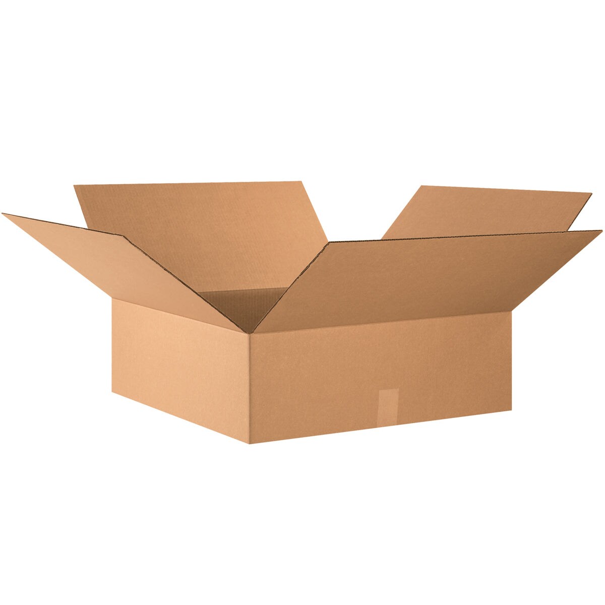 MyBoxSupply 24 x 24 x 8&#x22; Flat Corrugated Boxes, 10 Per Bundle