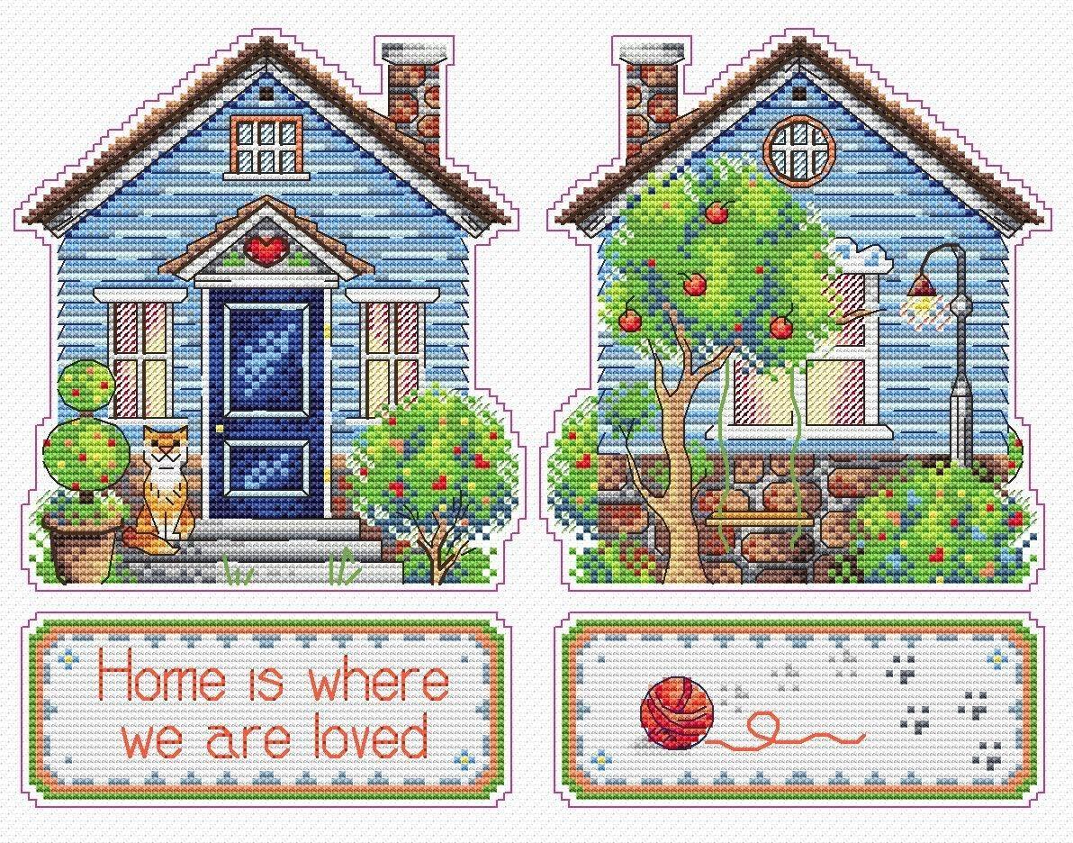 Home P-492 / SR-492 Plastic Canvas Counted Cross Stitch Kit