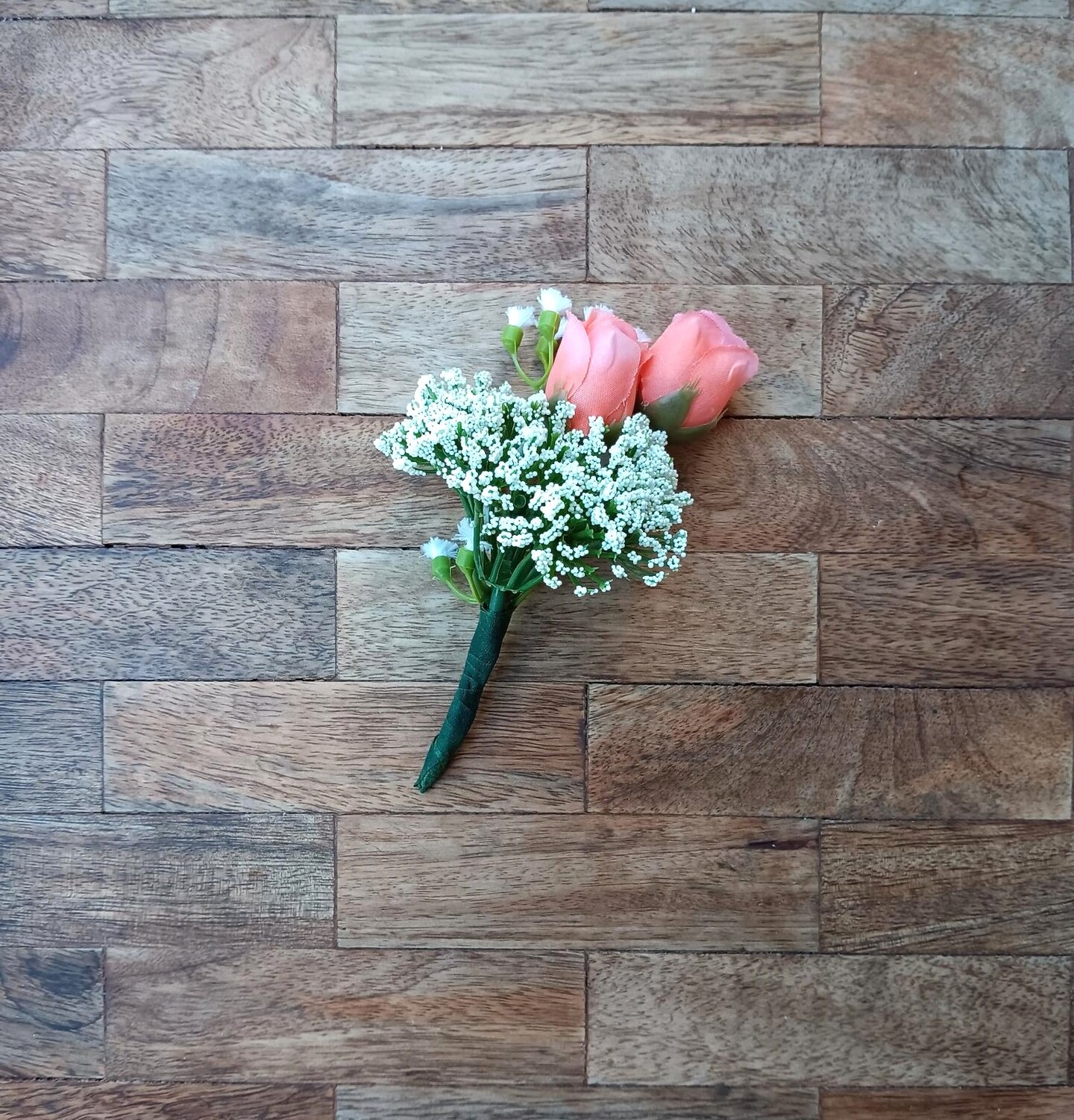 DIY Spring Flower Boutonniere for Prom or Wedding image 1