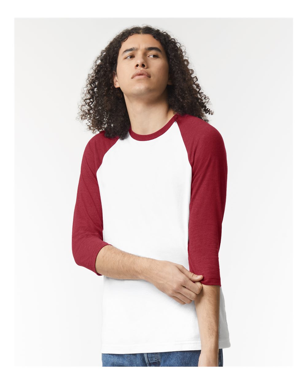 American Apparel® CVC ThreeQuarter Sleeve Tee Michaels
