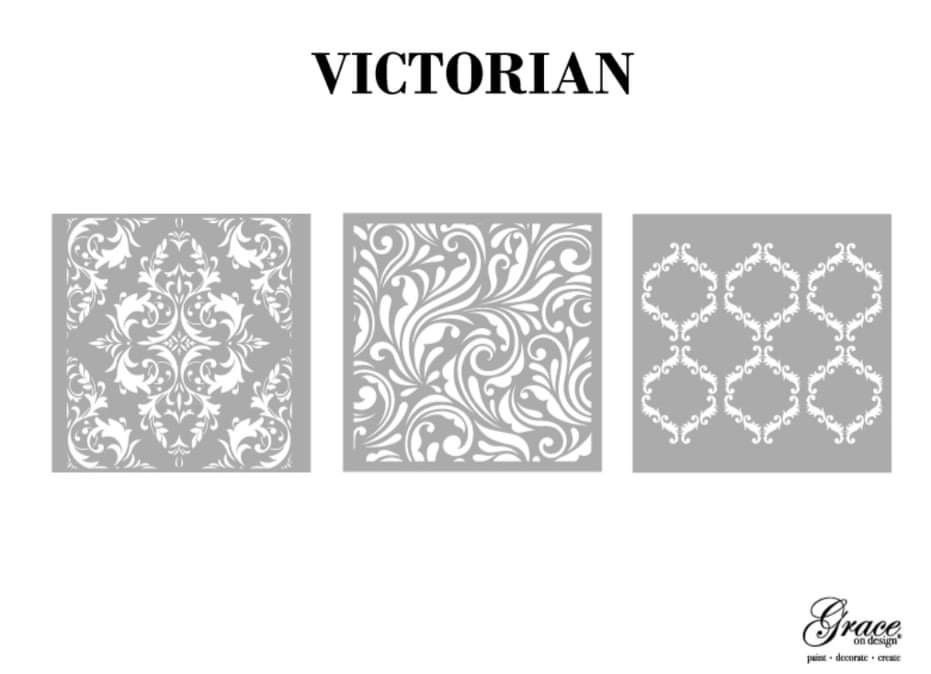 Victorian Tile Stencil Victorian Designs