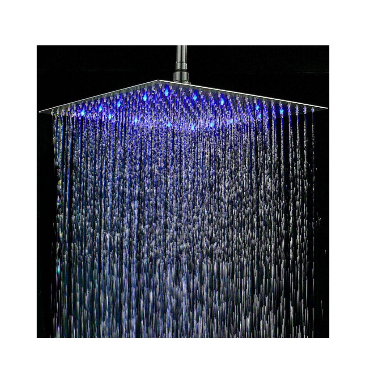 16 Inches Stainless Steel LED Shower Head