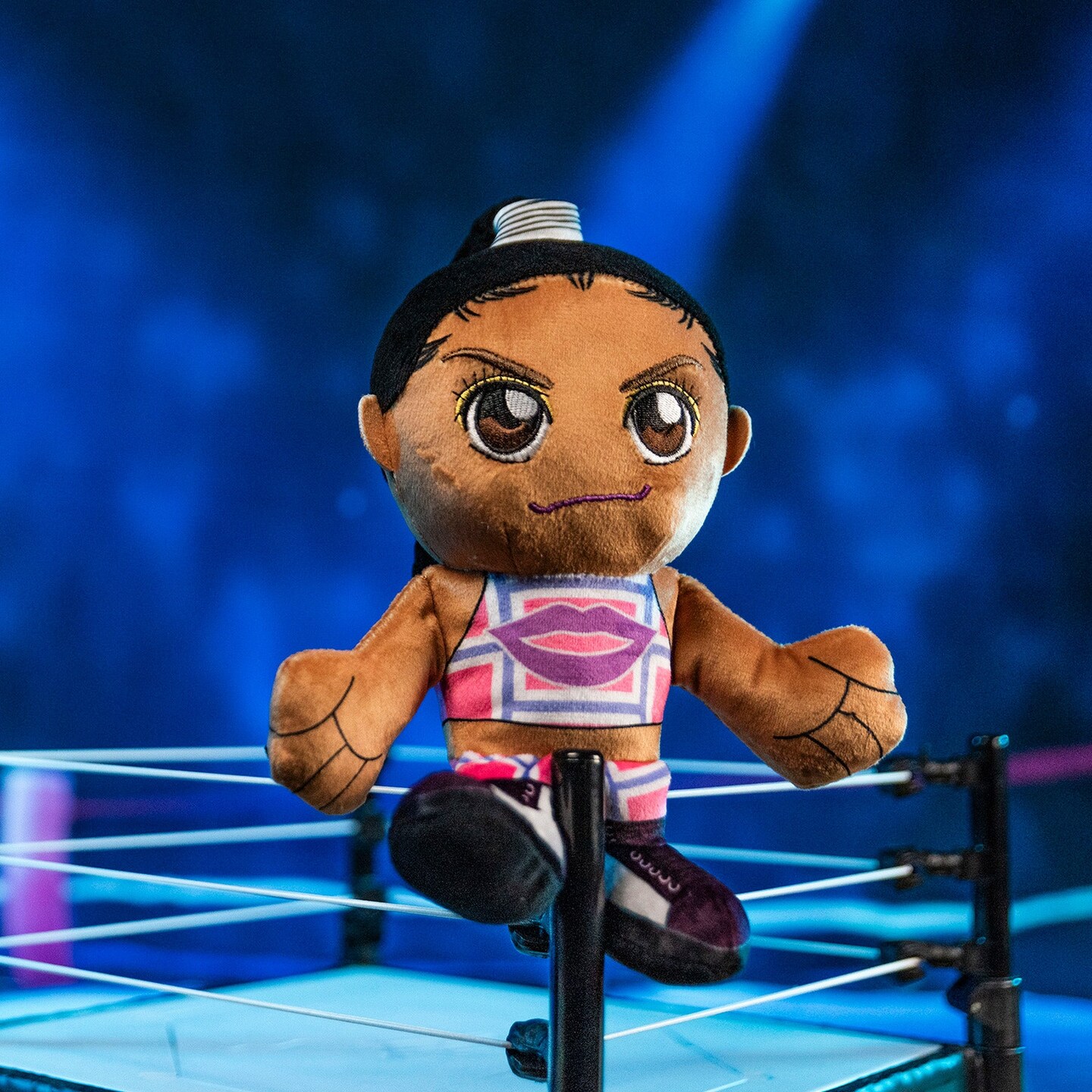 Bleacher Creatures WWE Bianca Belair 8&#x22; Kuricha Plush