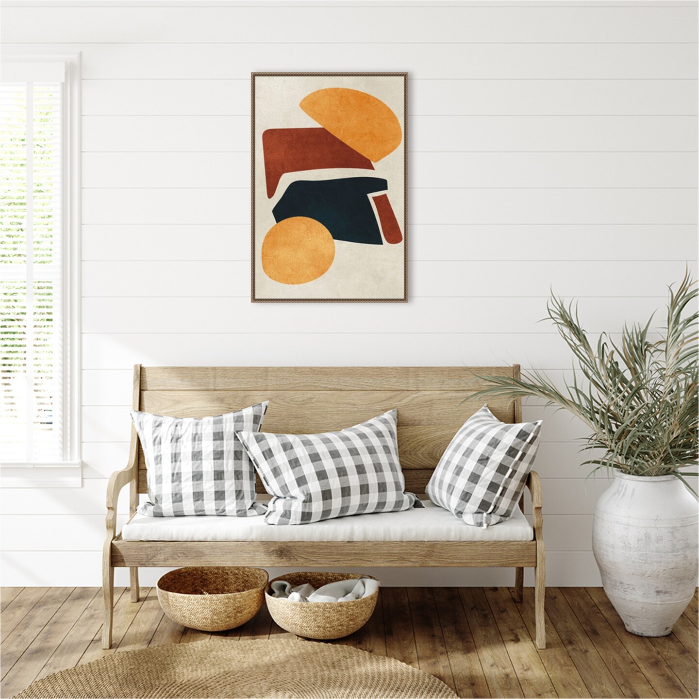 Earth Tone by Incado Framed Canvas Wall Art