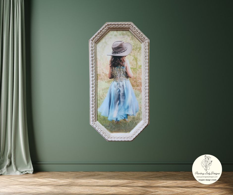 Cowboy Princess - Paper for Decoupage Crafting and Multi Media Art (small)
