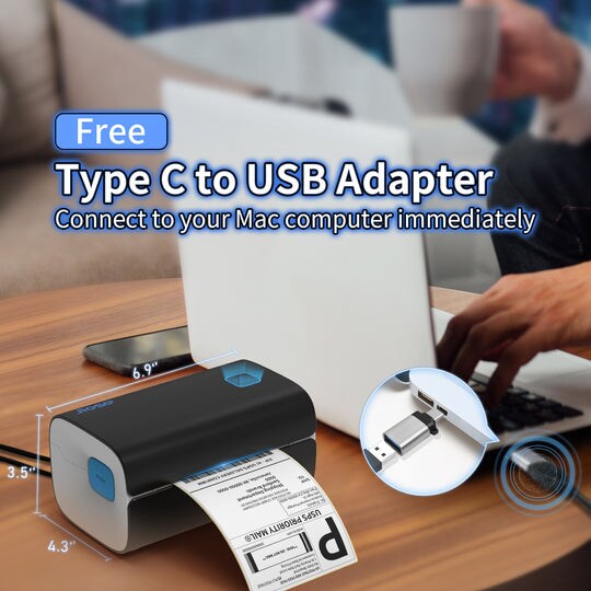 Thermal Label Printer Fast Shipping Solution for Shopify eBay Amazon