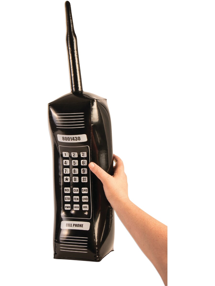 80s Retro Satellite Phone Inflatable Costume Accessory