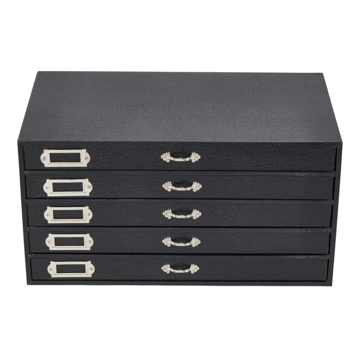 5 Drawers Leather Basics Jewelry Storage