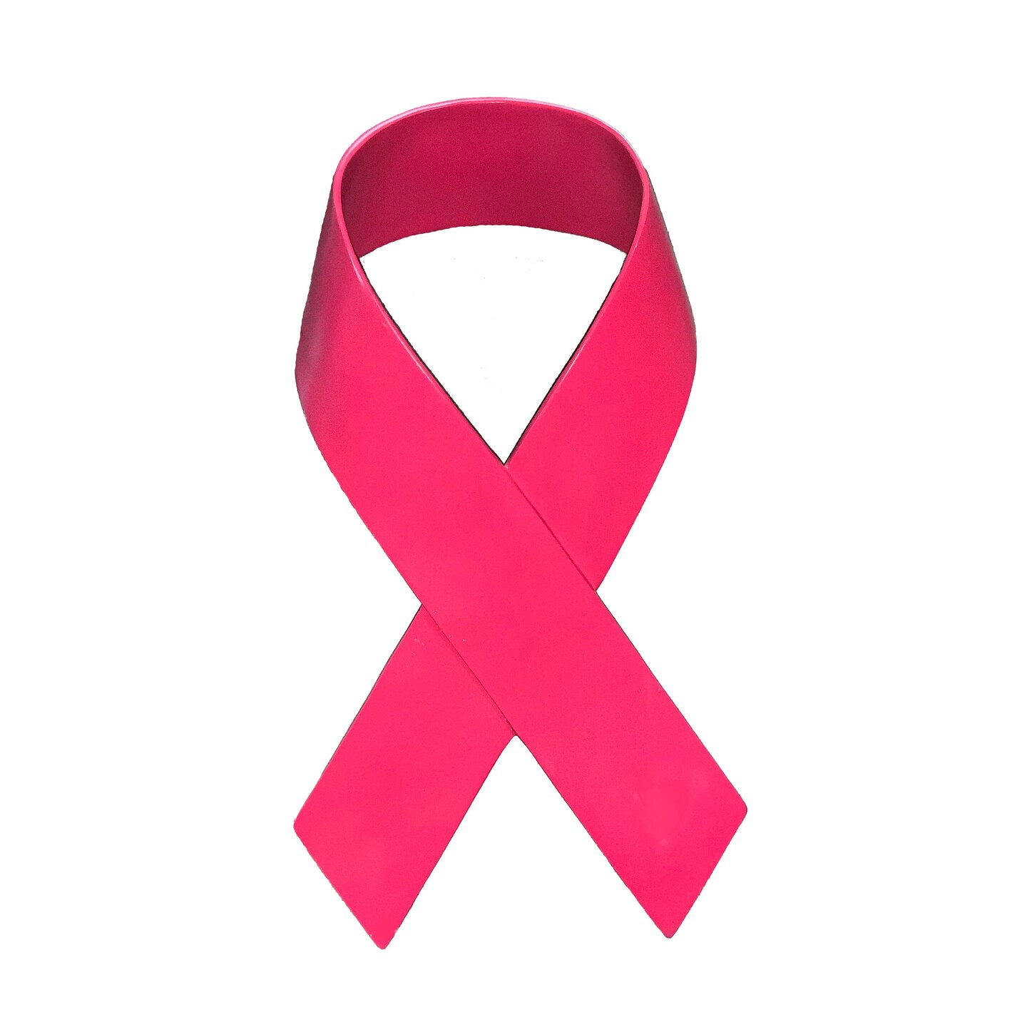 Pink Cancer Ribbon Display Wall Decor
