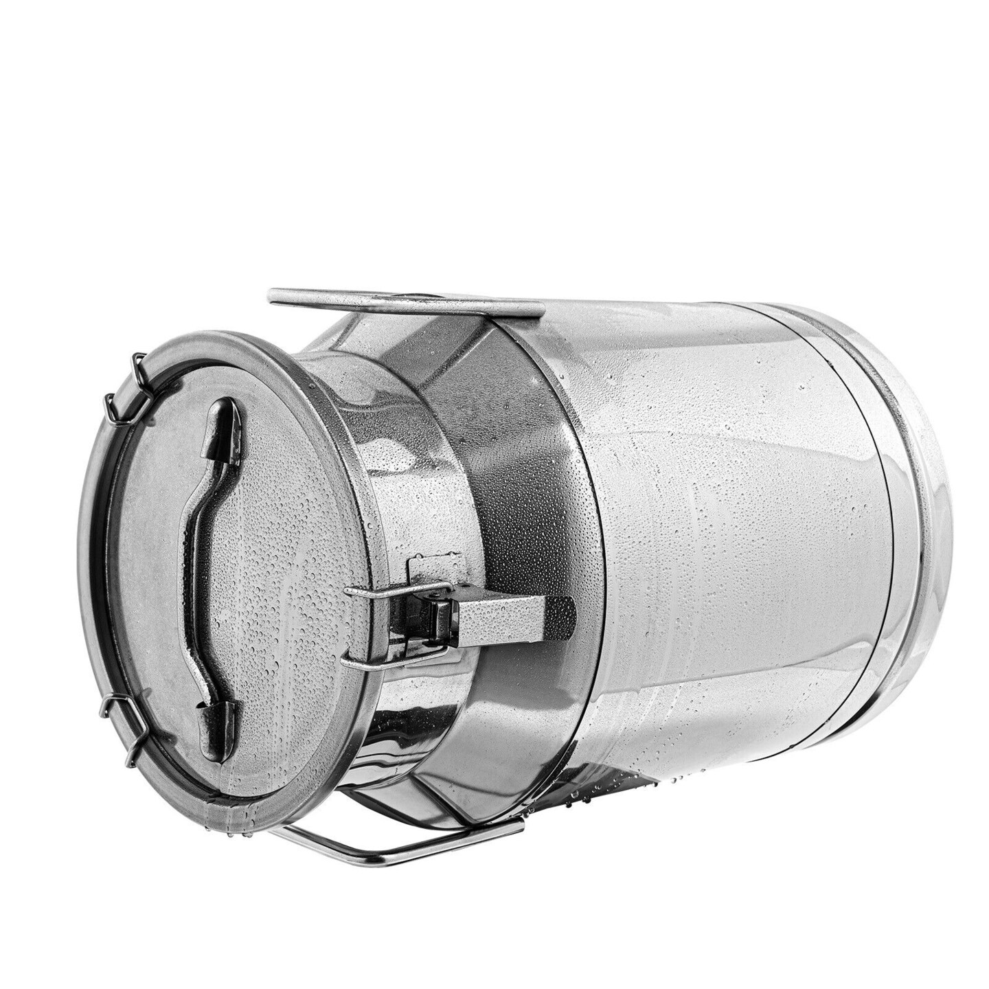 Kitcheniva 30 Liter Stainless Steel Bucket Jug Canister With Lid